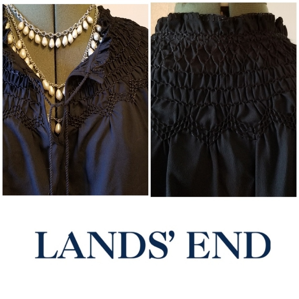 Lands End elegant blouse